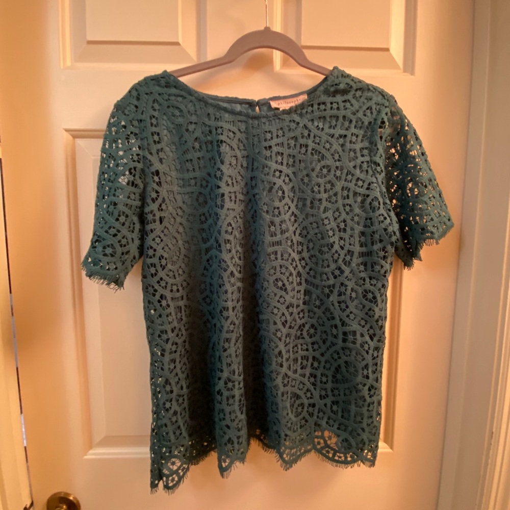 Philosophy Lace Top
